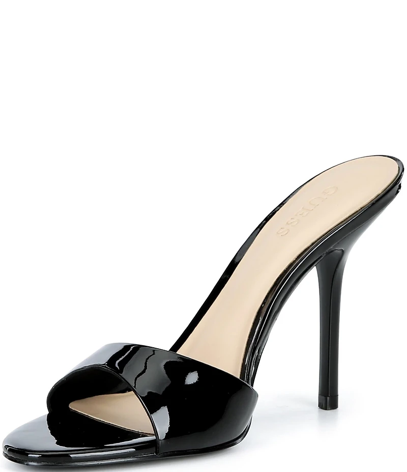 Guess Manzy Patent Leather Dress Sandals