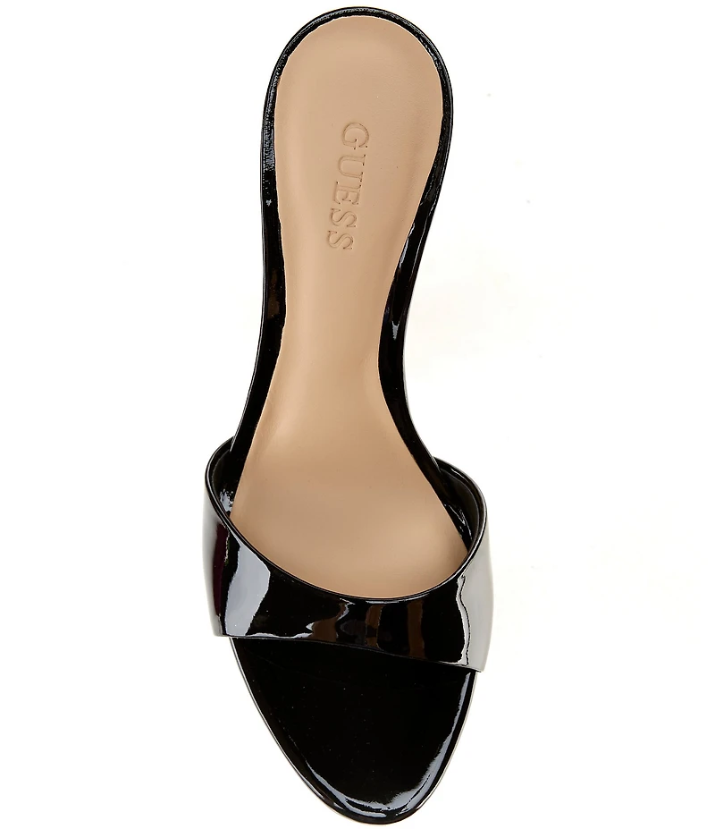 Guess Manzy Patent Leather Dress Sandals