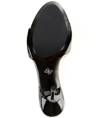 Guess Manzy Patent Leather Dress Sandals