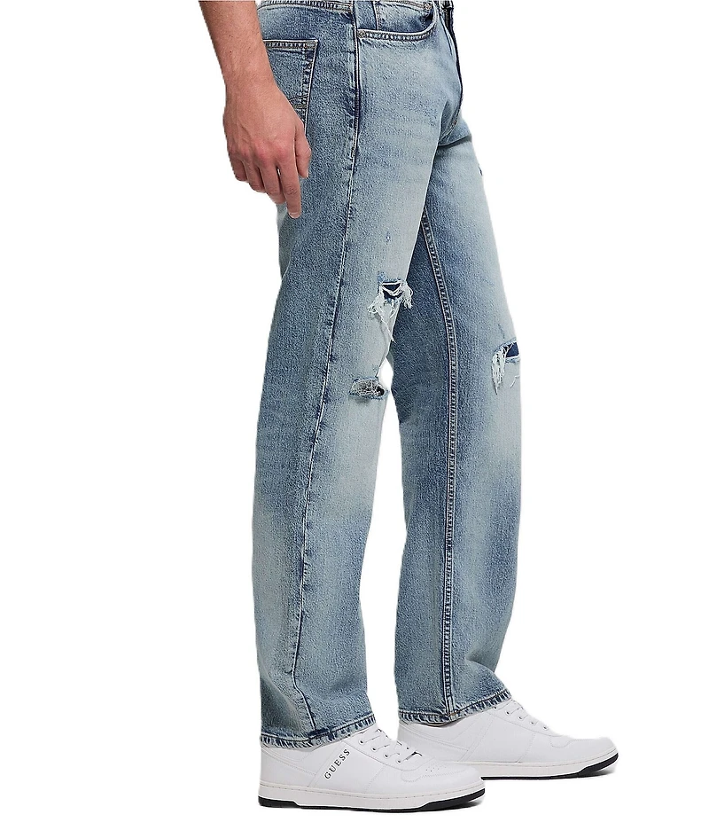 Guess Mason Regular Fit Distressed Jeans