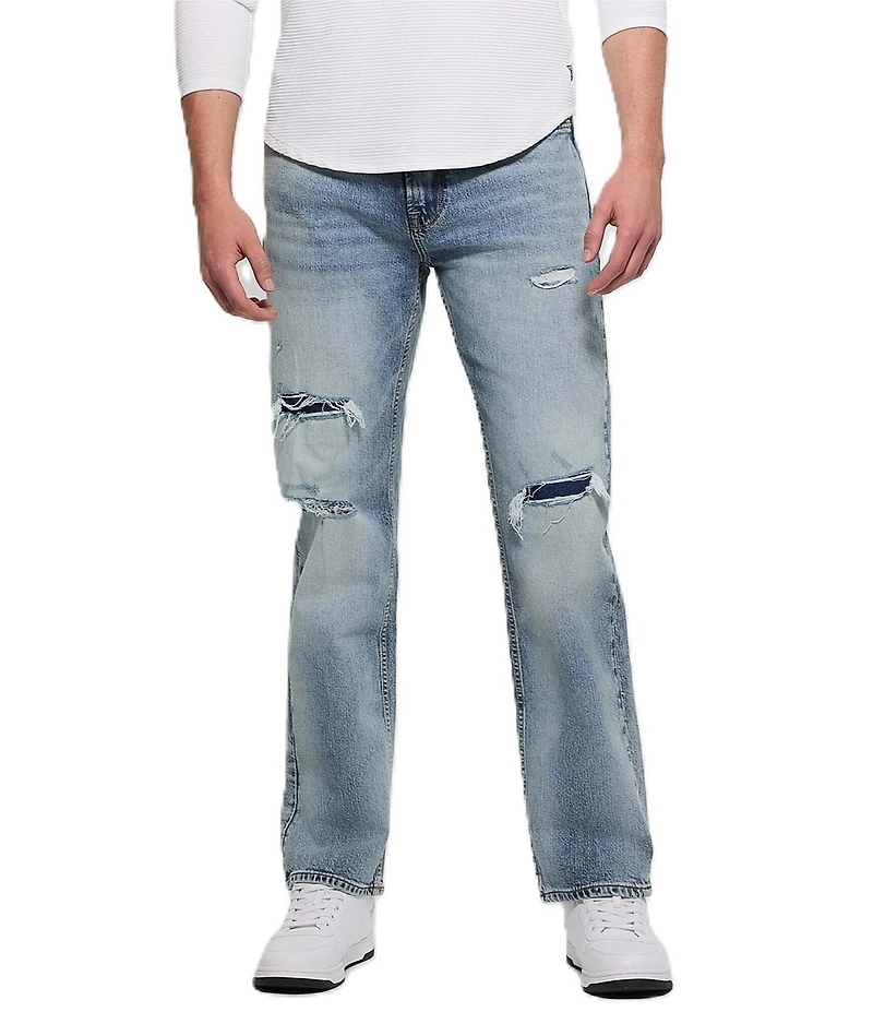 Guess Mason Regular Fit Distressed Jeans