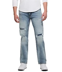 Guess Mason Regular Fit Distressed Jeans