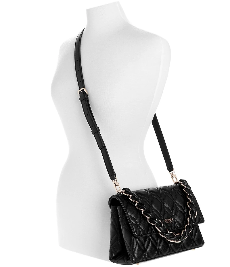 Guess Maxine Flap Shoulder Bag