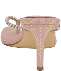 Guess Mayan Rhinestone Detail Thong Dress Sandals