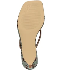 Guess Mayan Rhinestone Detail Thong Dress Sandals