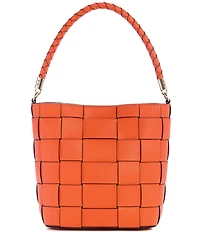 Guess Maylee Woven Bucket Bag