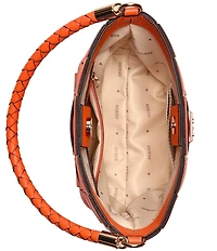 Guess Maylee Woven Bucket Bag