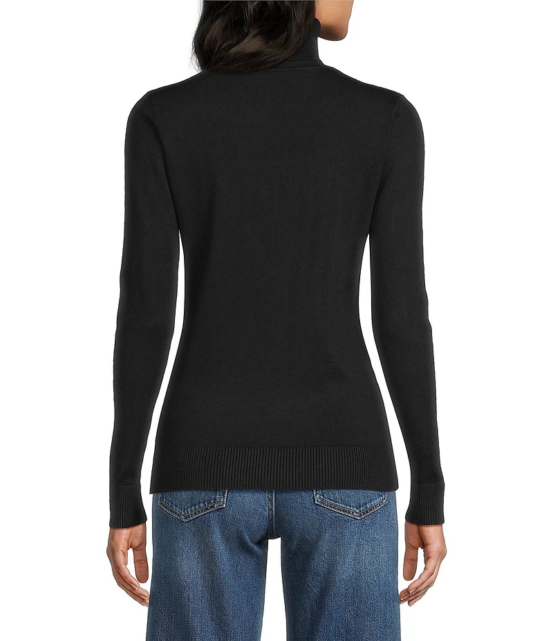 Guess Melanie Long Sleeve Mock Neck Sweater