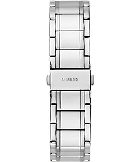 Guess Men's Analog Silver Tone Stainless Steel Analog Bracelet Watch