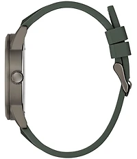 Guess Men's Chronograph Sea Kelp Green Silicone Strap Watch