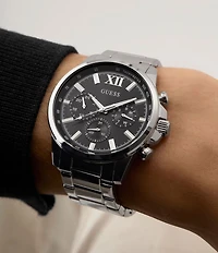 Guess Men's Chronograph Stainless Steel Bracelet Watch