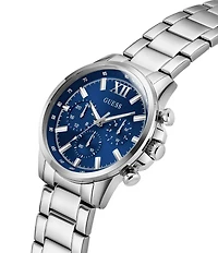 Guess Men's Chronograph Two Tone Stainless Steel Bracelet Watch