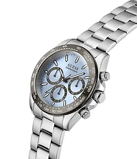 Guess Men's Quartz Chronograph Stainless Steel Bracelet Watch