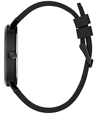 Guess Men's Day of the Dead Multifunction Black Silicone Strap Watch