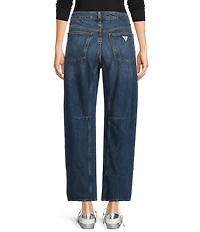 Guess Mid Rise Barrel Fit Jeans