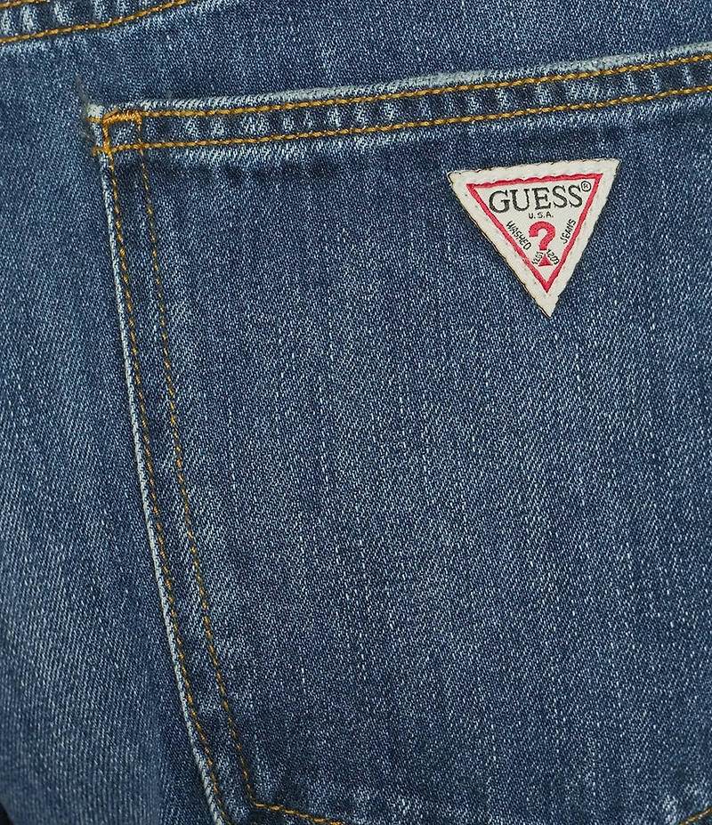 Guess Mid Rise Barrel Fit Jeans