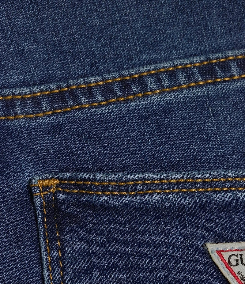 Guess Mid Rise Boot Straight Leg Jeans