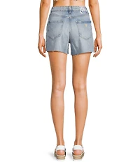 Guess Coordinating Mid Rise Relaxed Fit 15#double; Inseam Midi Shorts