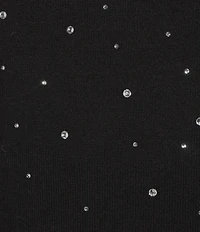 Guess Minara Sleeveless Rhinestone Detailed Sweater Top