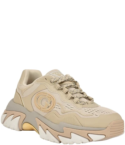 Guess Nennzo Chunky Cat Claw Sole Lace Up Sneakers