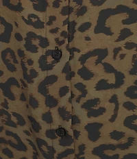 Guess New Clouis Animal Print Blouse