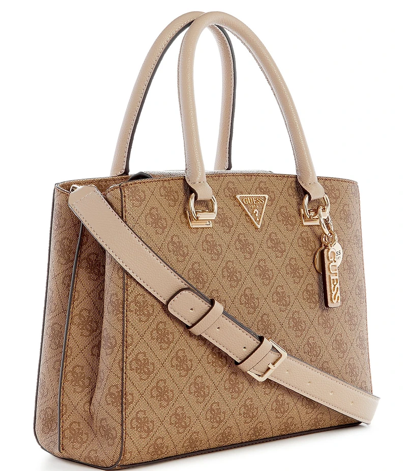 Guess Noelle Basique Signature Logo Girlfriend Satchel Bag