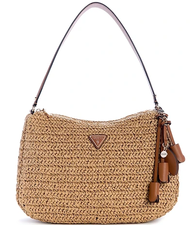Guess Ofelia Hobo Woven Straw Shoulder Bag
