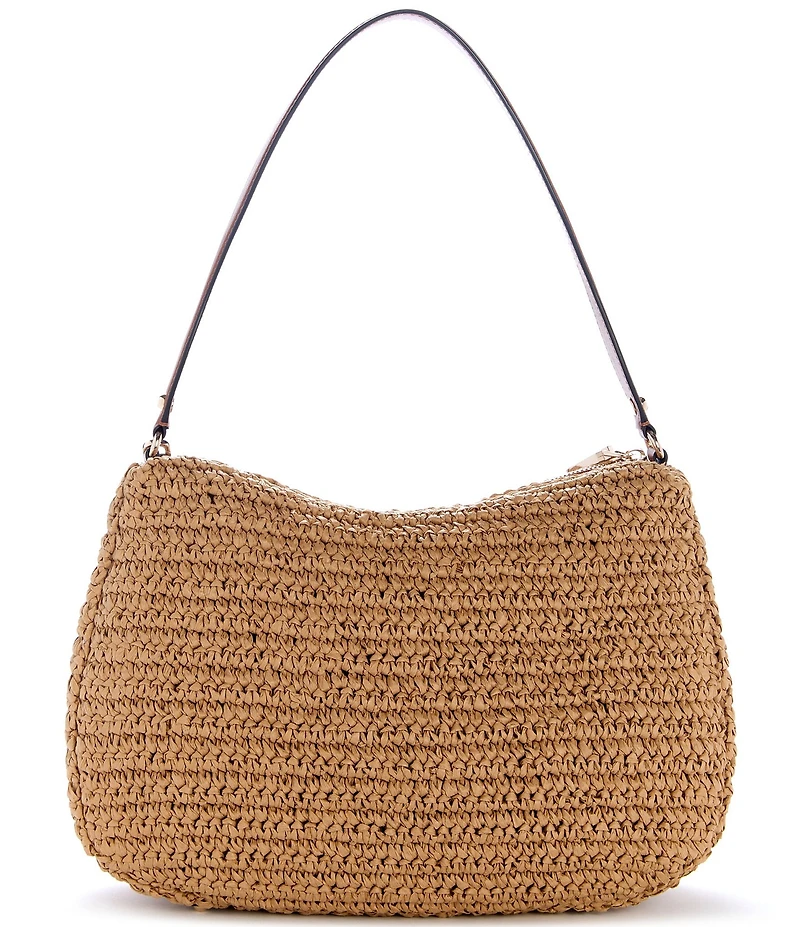 Guess Ofelia Hobo Woven Straw Shoulder Bag