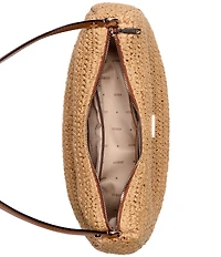 Guess Ofelia Hobo Woven Straw Shoulder Bag