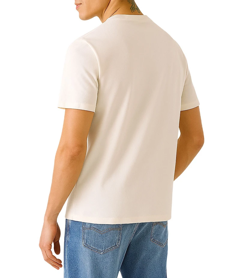 Guess Organic Cotton Blend Short Sleeve Mosaic Tile T-Shirt