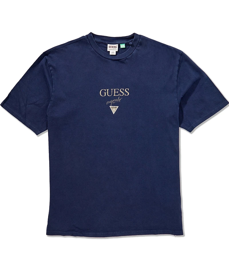 Guess Originals Printed Baker Logo Long-Sleeve T-Shirt
