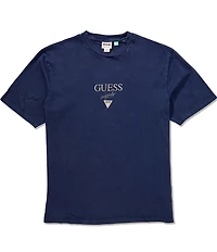 Guess Originals Printed Baker Logo Long-Sleeve T-Shirt