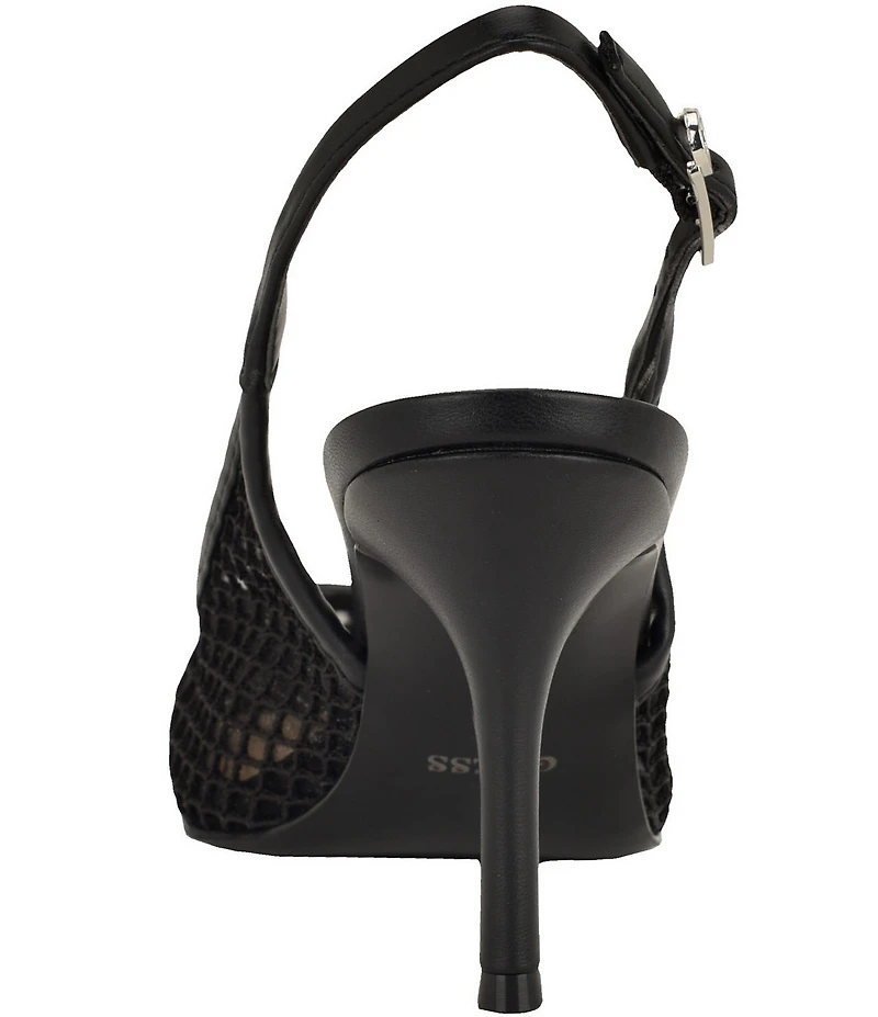 Guess Pandy Mesh Slingback Pumps