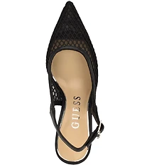 Guess Pandy Mesh Slingback Pumps