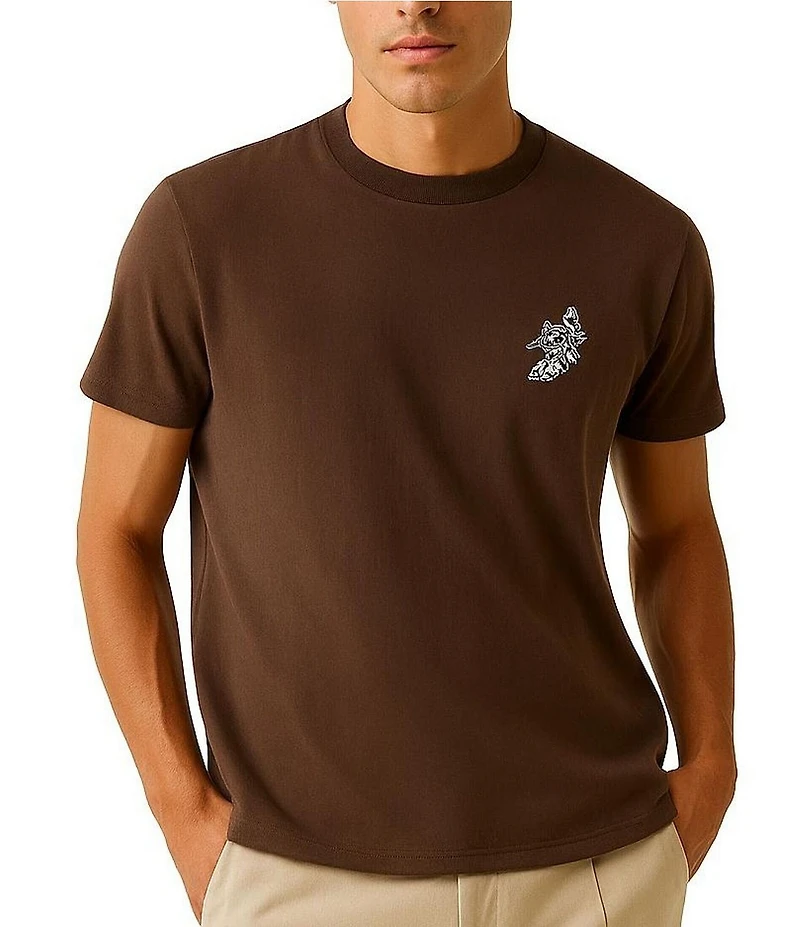 Guess Paradise Butterfly Short Sleeve T-Shirt