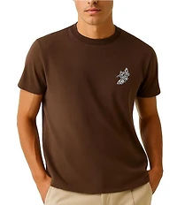 Guess Paradise Butterfly Short Sleeve T-Shirt