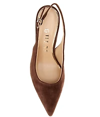 Guess Princelsa Suede Slingback Pumps