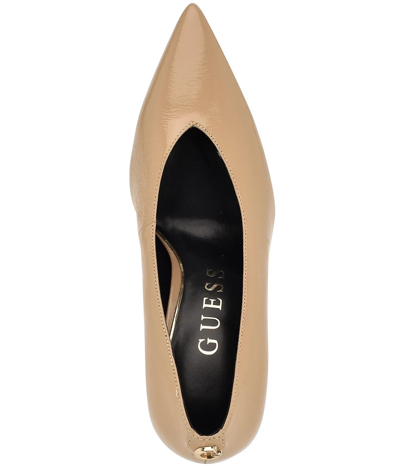 Guess Prinda Patent Leather Pointed Toe Pumps
