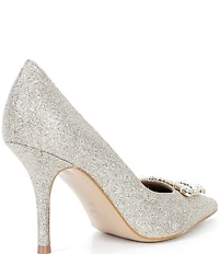 Guess Prinsen Glitter Pearl Ornament Dress Pumps