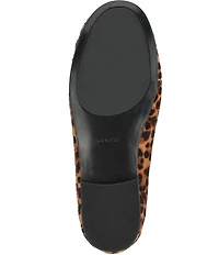 Guess Raivoo 2 Leopard Print Calf Hair Penny Loafers