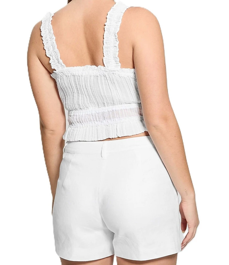 Guess Reya Gauze Sleeveless Top