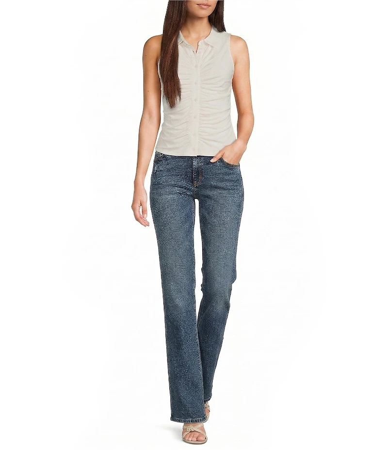 Guess Robyn Sleeveless Shirred Top