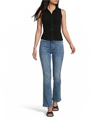 Guess Robyn Sleeveless Shirred Top