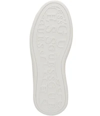 Guess Rozinn Wedge Logo Print Platform Wedge Sneakers