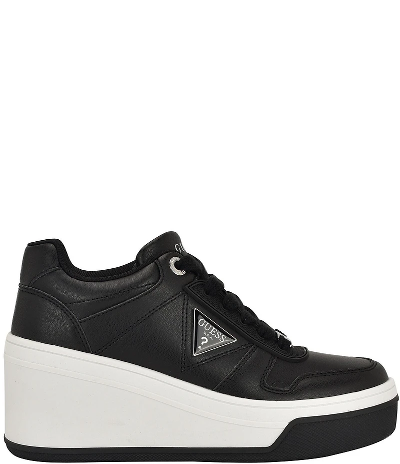 Guess Rozinn Platform Wedge Sneakers