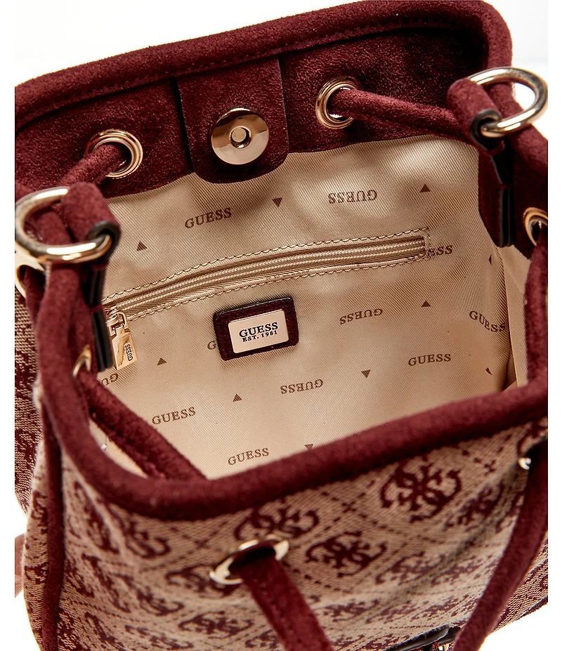 Guess Samantha Mini Drawstring Bucket