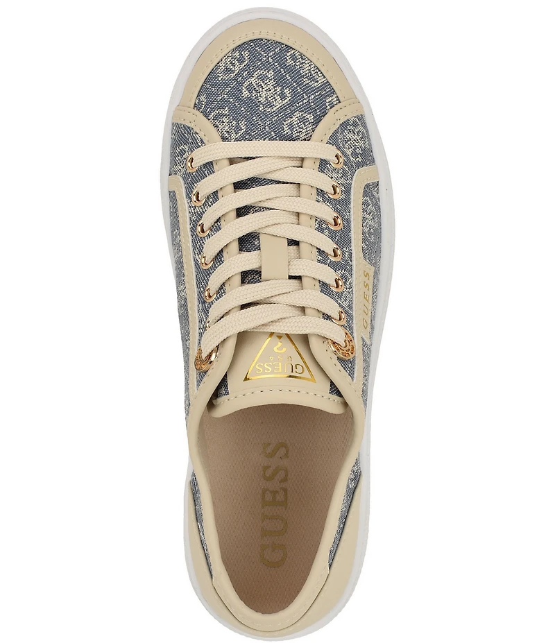 Guess Sandie Logo Fabric Sneakers