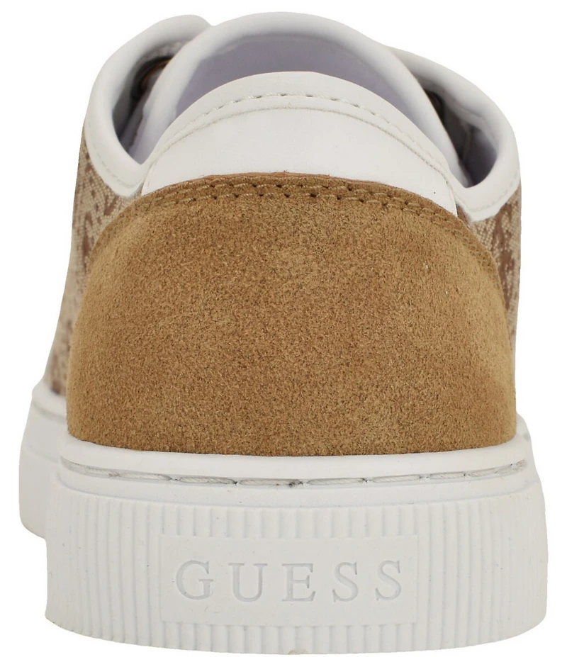 Guess Sandie Signature Logo Printed Lace-Up Sneakers