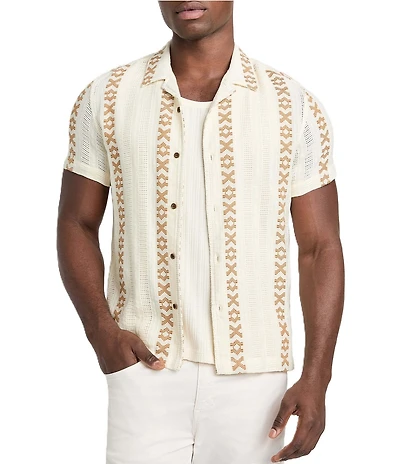 Guess Sandoval Short Sleeve Dobby Shirt