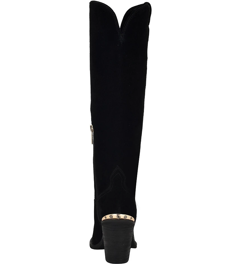Guess Sashan Suede Tall Boots